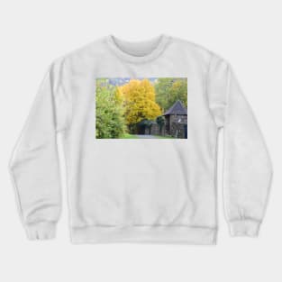 A castle in autumn Crewneck Sweatshirt